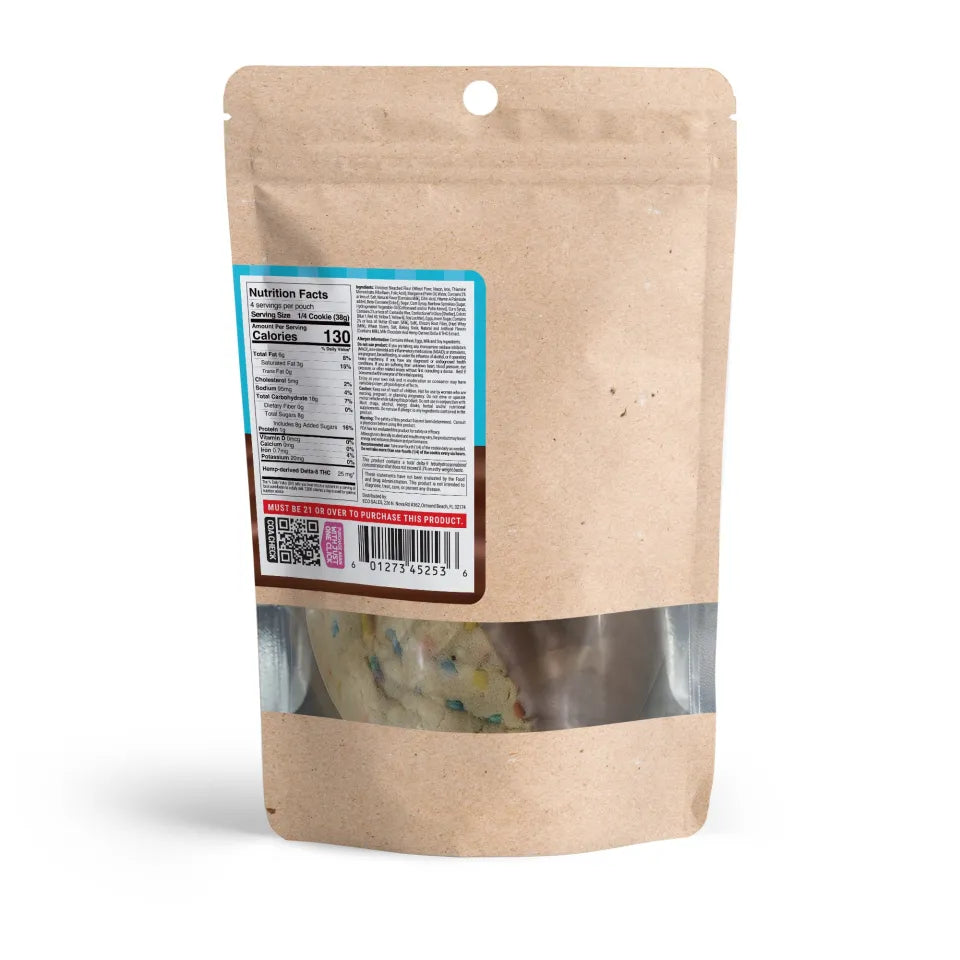 Chill Plus 100mg Delta 8 Birthday Cake Cookie