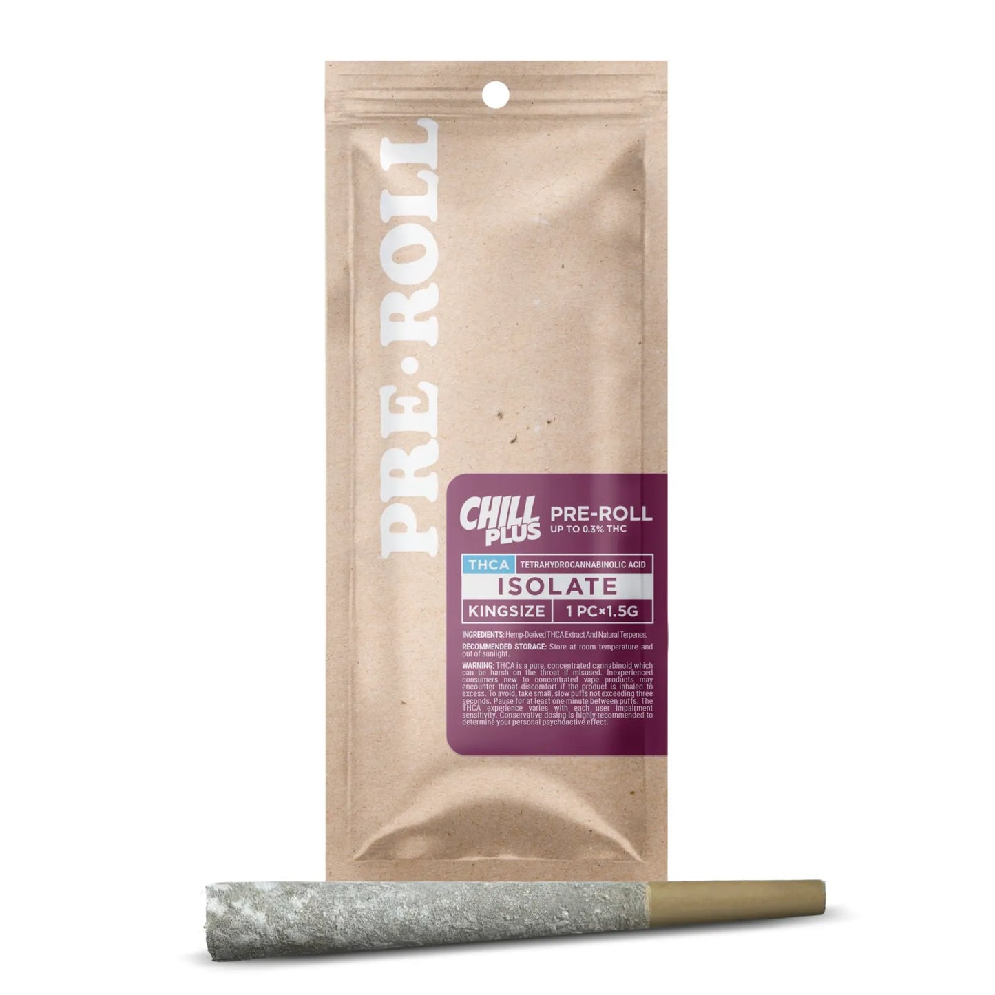 Chill Diamond Isolate Pre-Roll 1.5g THCA