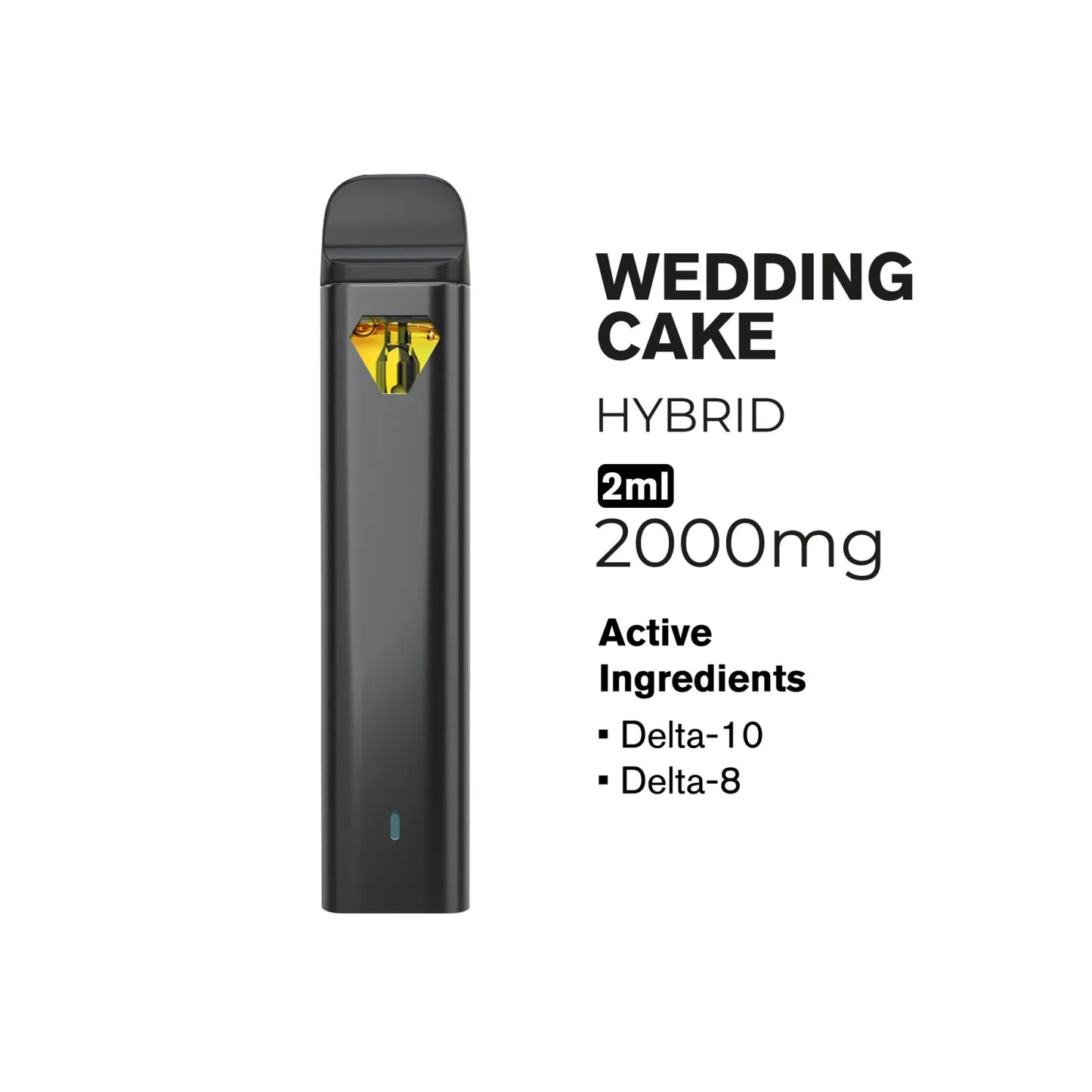 Hyper 2000mg D10, D8 Vape Pen 2ml