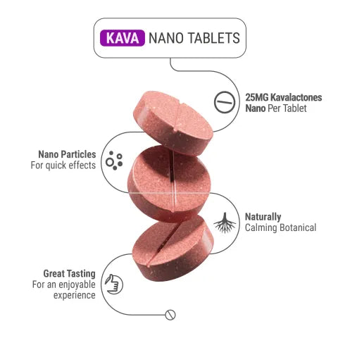 Kava Chewable Tablets 1000pcs - Wholesale Bulk Premium Alkaloid Tablets