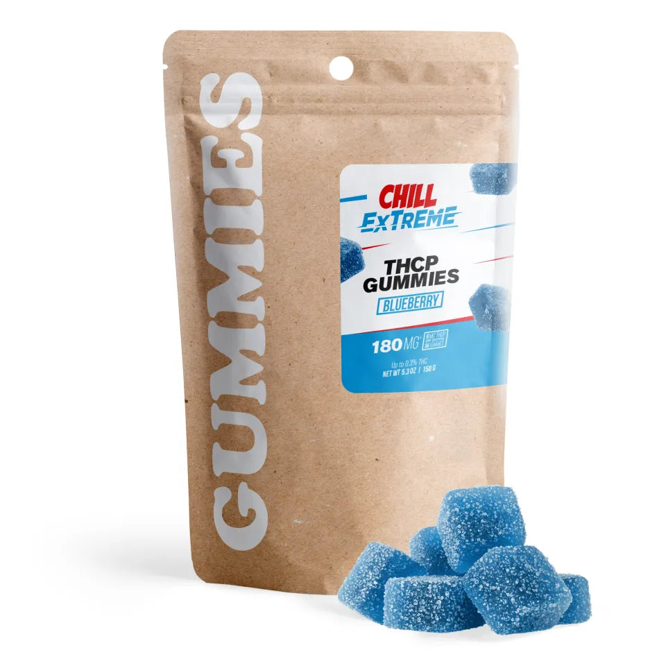 Chill Extreme 180mg THCP Gummies Blueberry