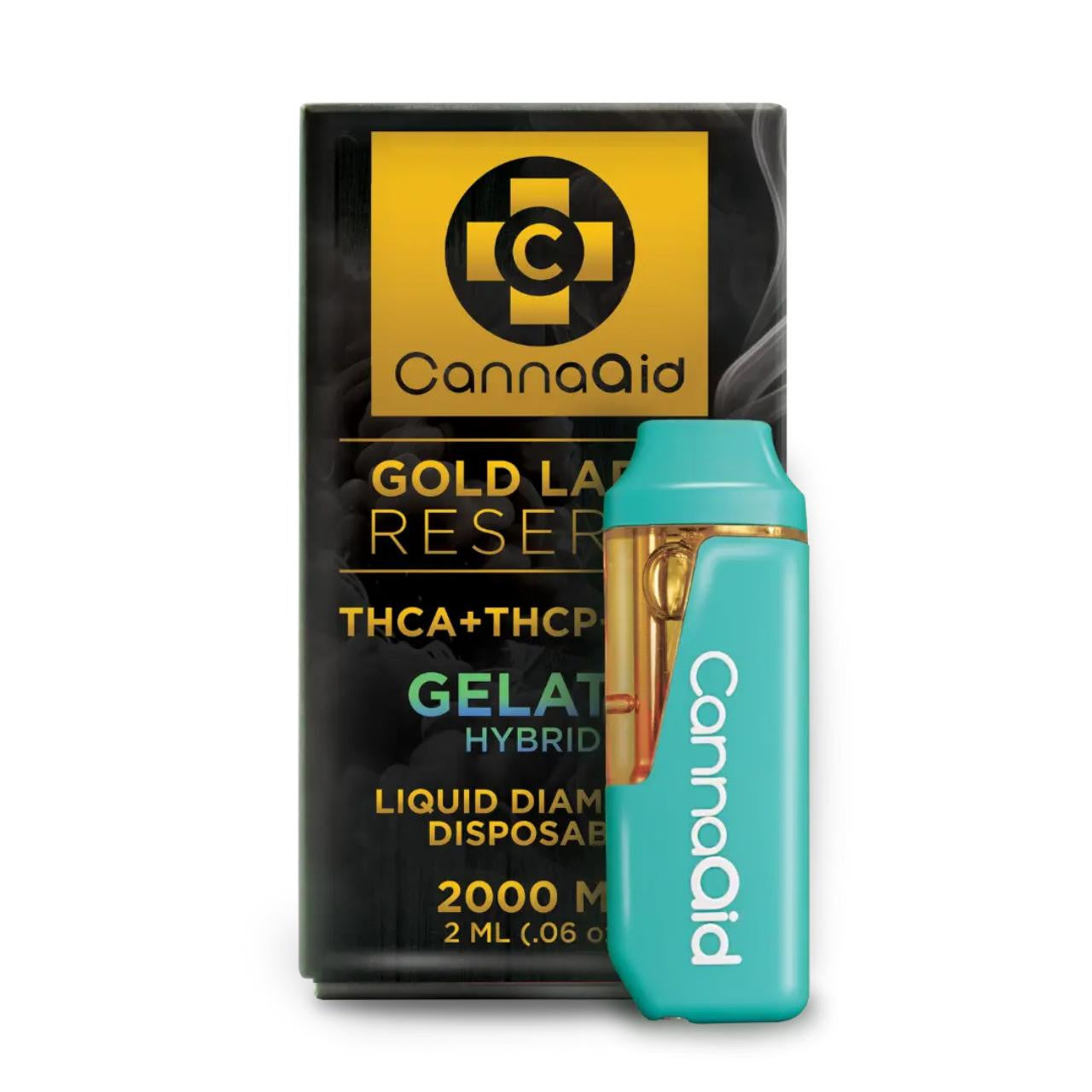 CannaAid THCA Gold Reserve Blend Disposable 2ML
