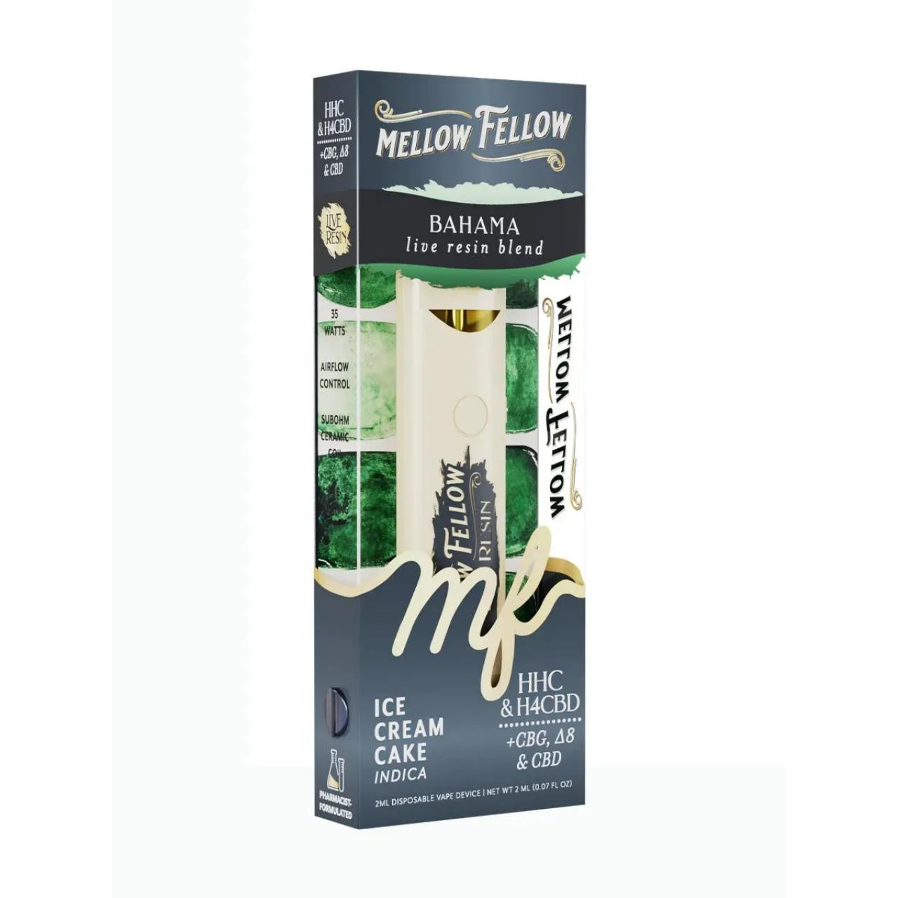 Mellow Fellow Bahama Live Resin Blend Disposable 2ML