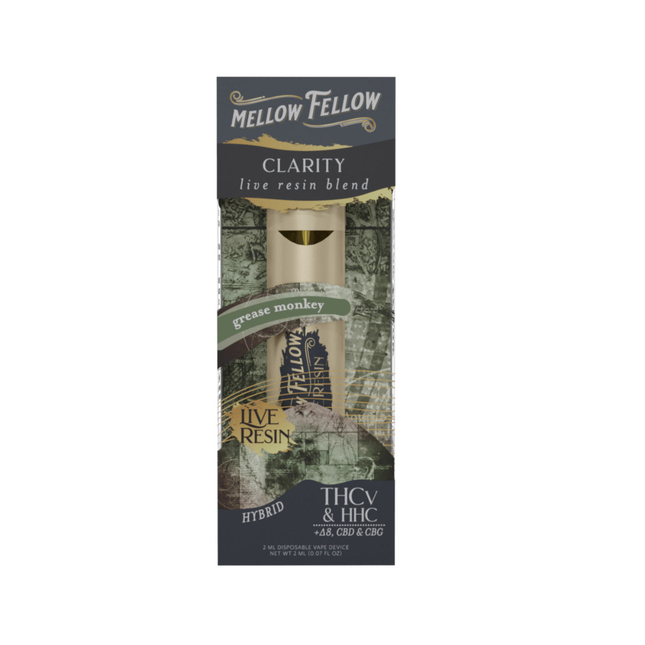 Mellow Fellow Live Resin Blend Disposable - 2ML