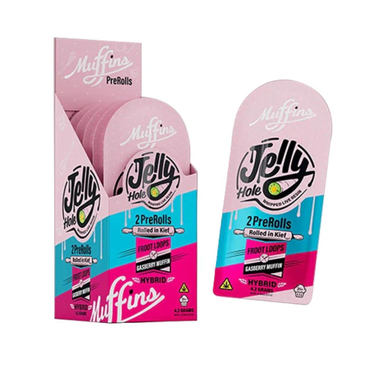 Muffins Jelly Hole THCP Prerolls 2CT