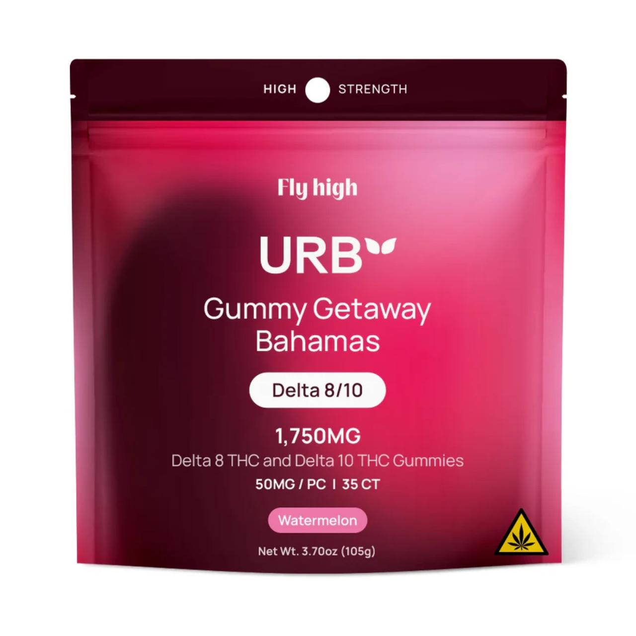 URB Gummy Getaway Bahamas 1750mg 35ct Gummies