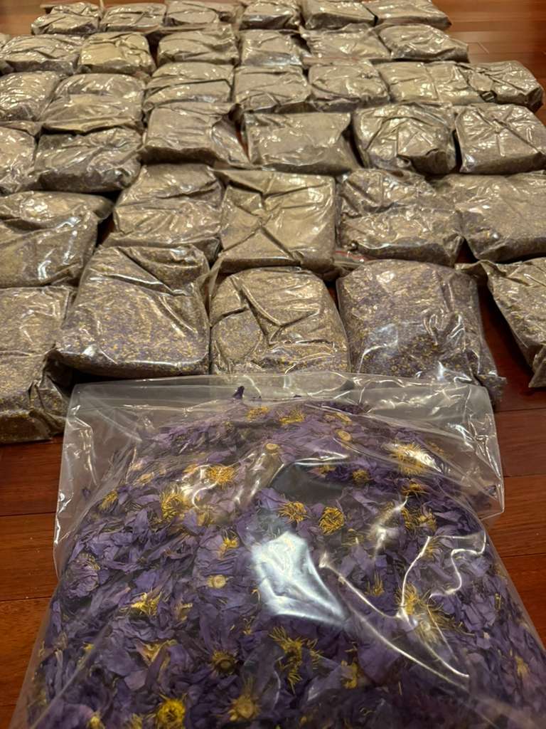 Blue Lotus Crushed Leaf 1 Kilo