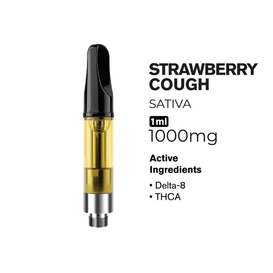 900mg FRESH THCa + D8 Vape Carts