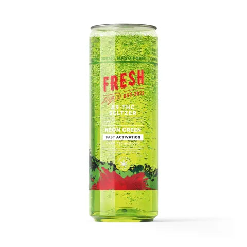 Fresh THC Seltzer - Delta 9 Nano 100mg 12 Pack | Hemp Derived