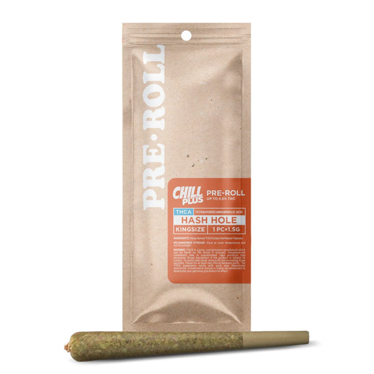 Chill THCA 1.5g Hash Hole Pre-Roll Sativa Blend - Premium Hemp Flower