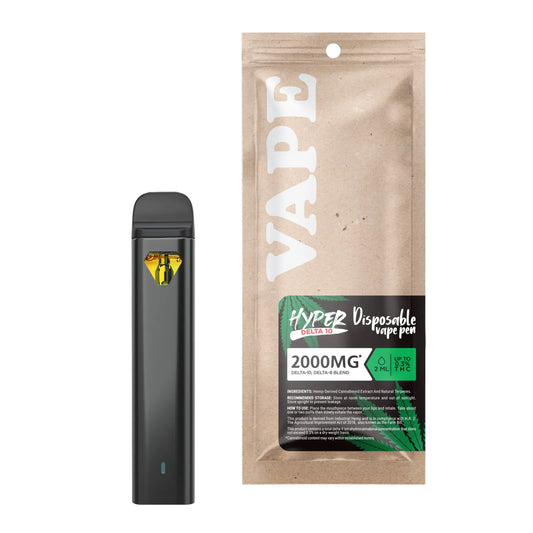 Hyper 2000mg D10, D8 Vape Pen 2ml