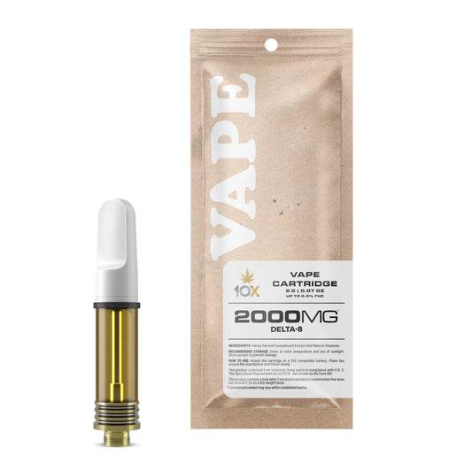 10X Delta 8 Vape Cart 2ml 2000mg