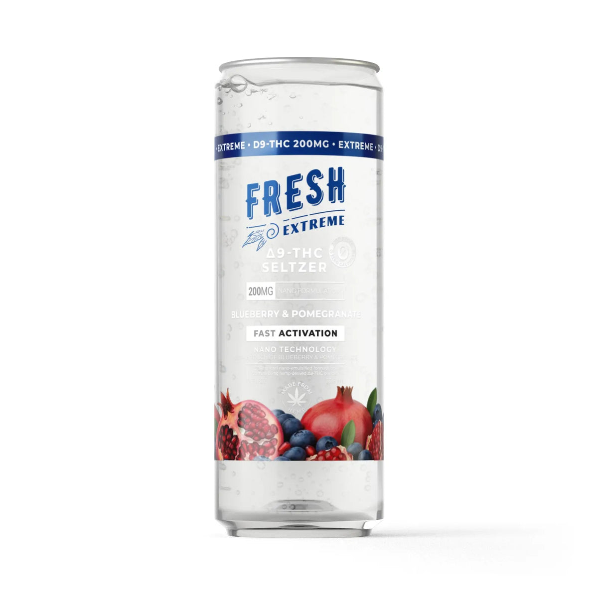 Fresh 200mg THC Seltzer - D9 Nano
