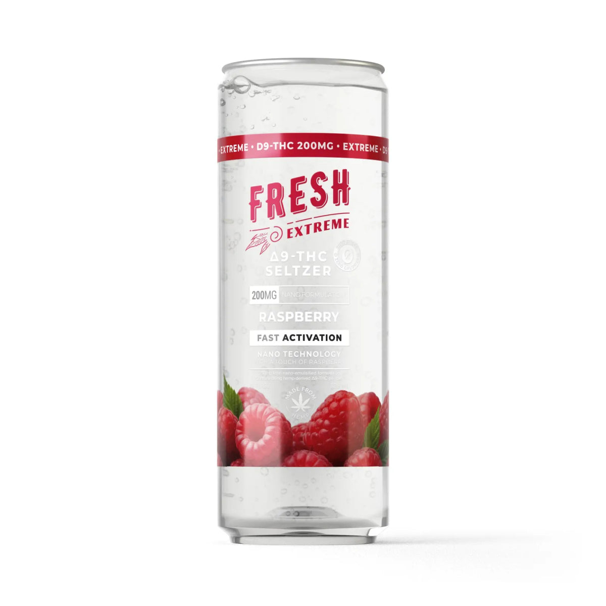 Fresh 200mg THC Seltzer - D9 Nano