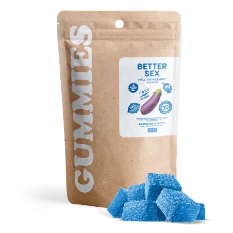 Better Sex Male Enhancement Gummies - Maca Root & Horny Goat Weed | 30ct