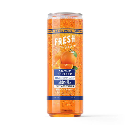 Fresh 300mg Berries THC Seltzer D8 Nano