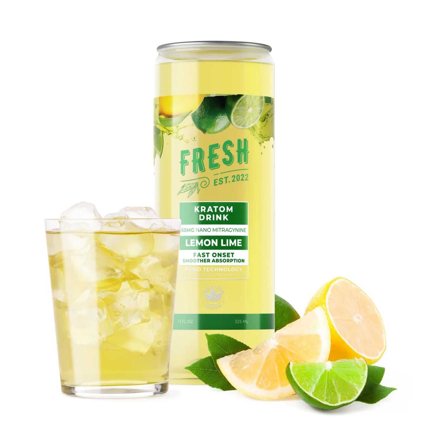 Fresh Kratom Electrolyte Drink 50mg 1 CAN