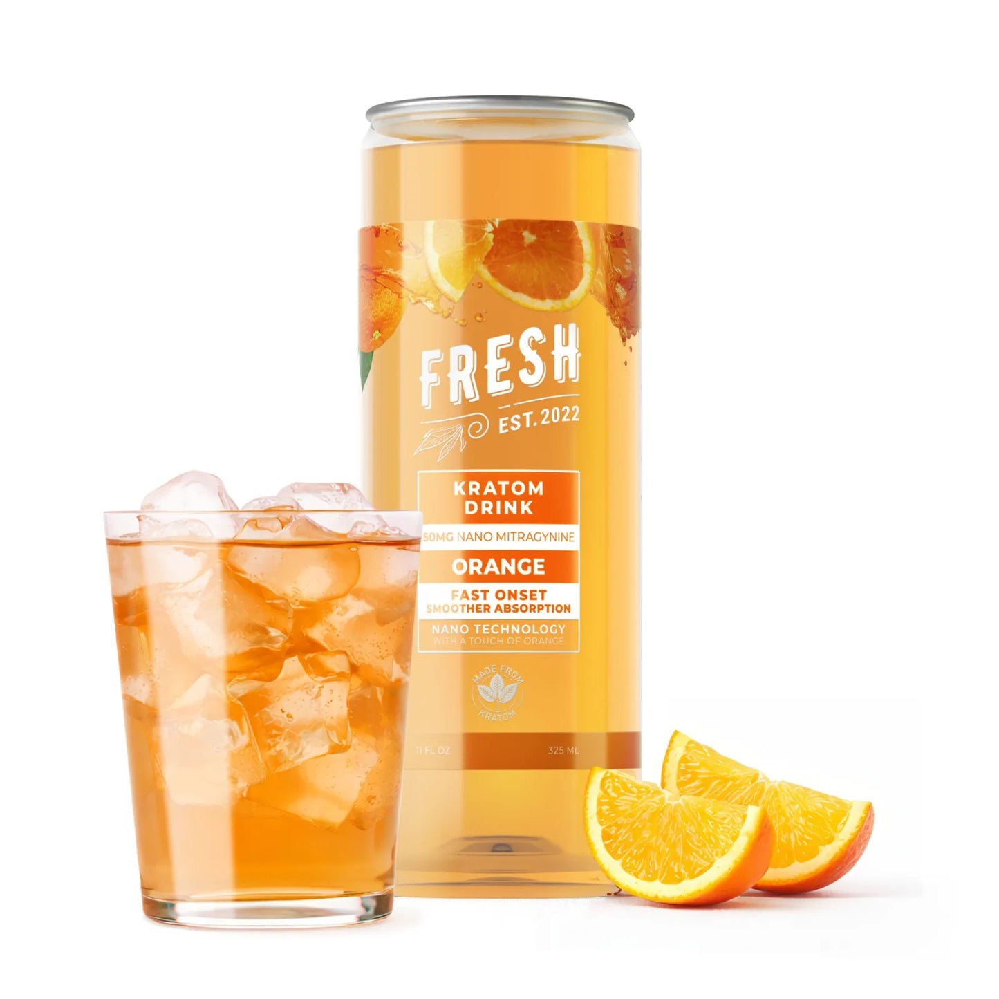 Fresh Kratom Electrolyte Drink 50mg 1 CAN