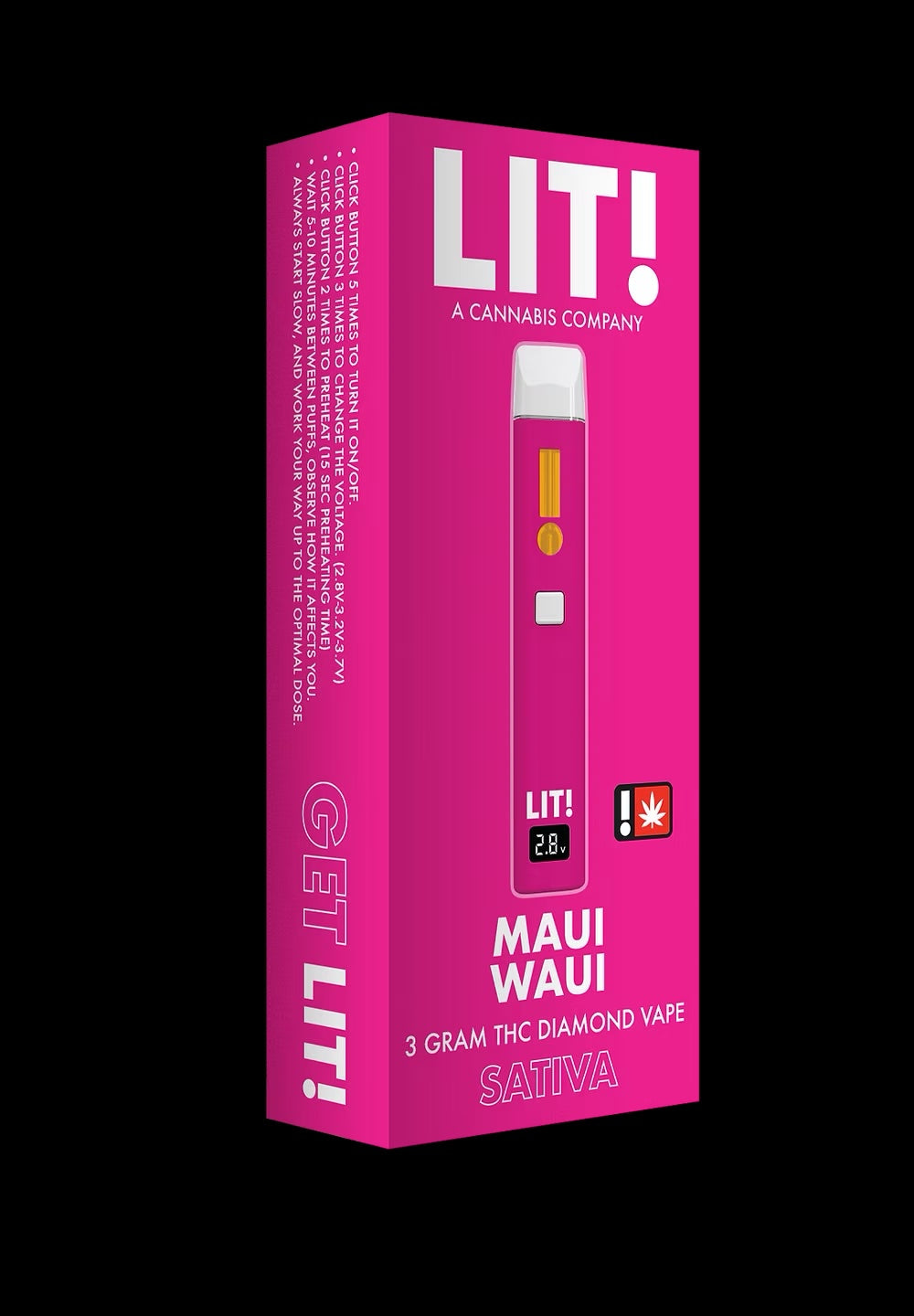 LIT THC Diamond 3g Disposable Vape