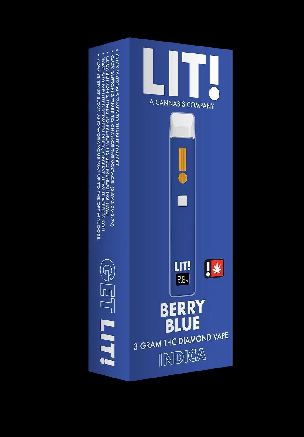 LIT THC Diamond 3g Disposable Vape