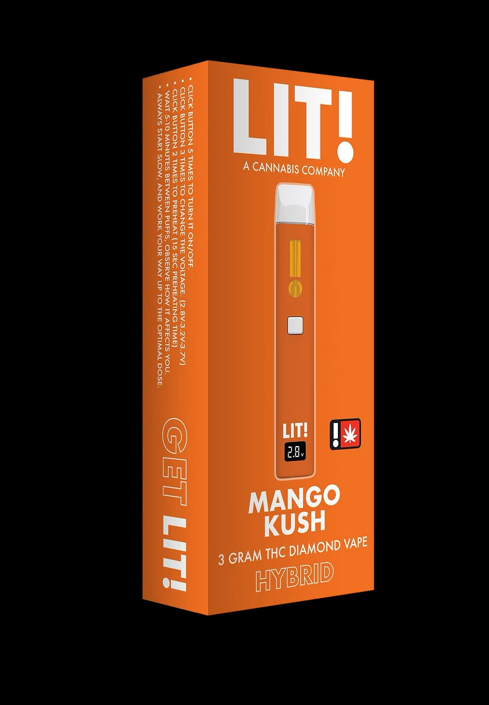 LIT THC Diamond 3g Disposable Vape