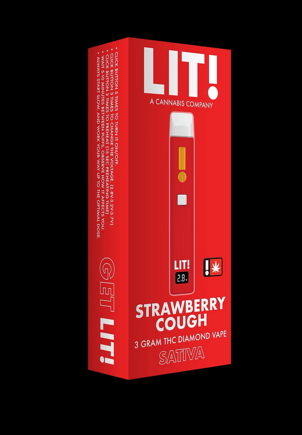 LIT THC Diamond 3g Disposable Vape
