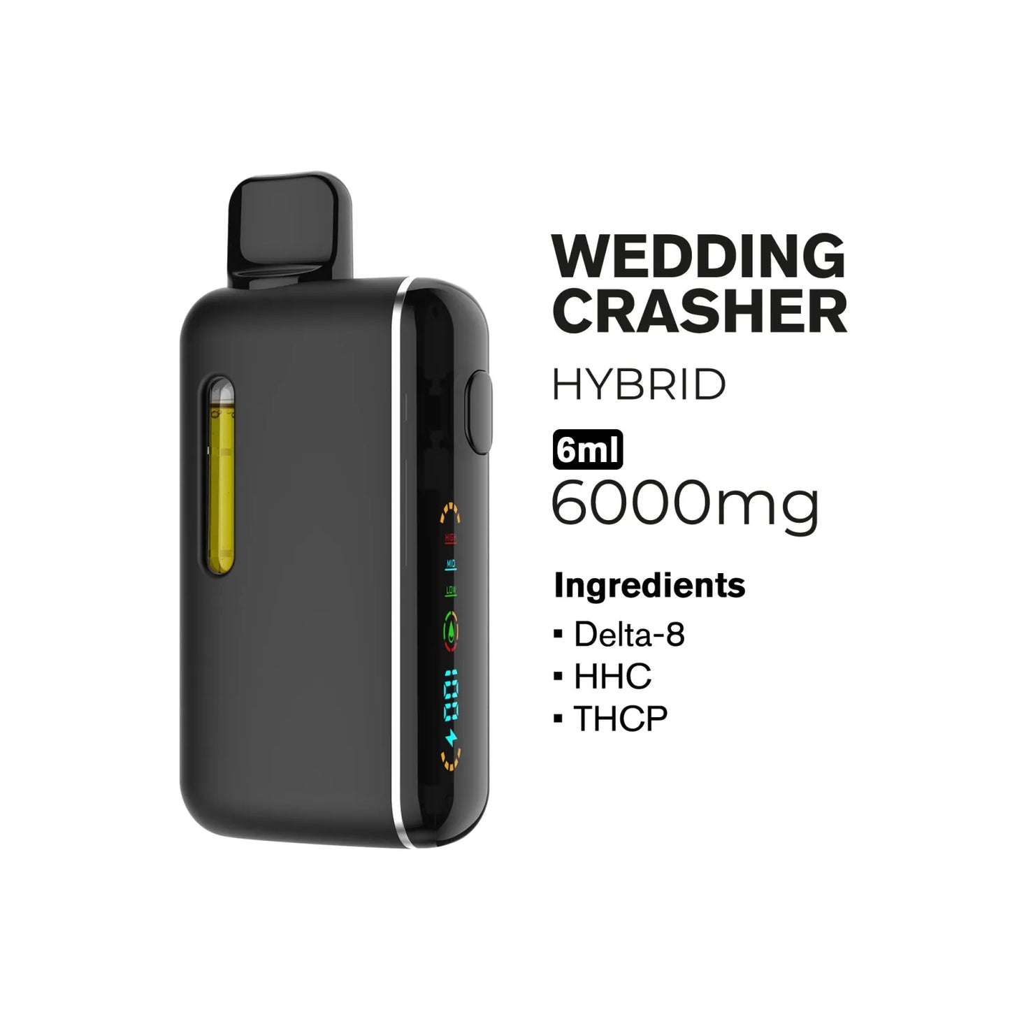 Fresh D8, HHC, THCP Vape Pen 6ml 6000mg