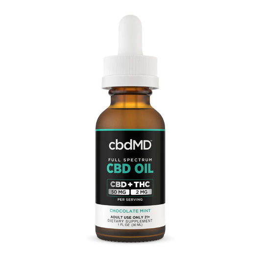 cbdMD Full Spectrum CBD Tincture Oil 30ml CBD+THC Wholesale - Superior Broad Spectrum