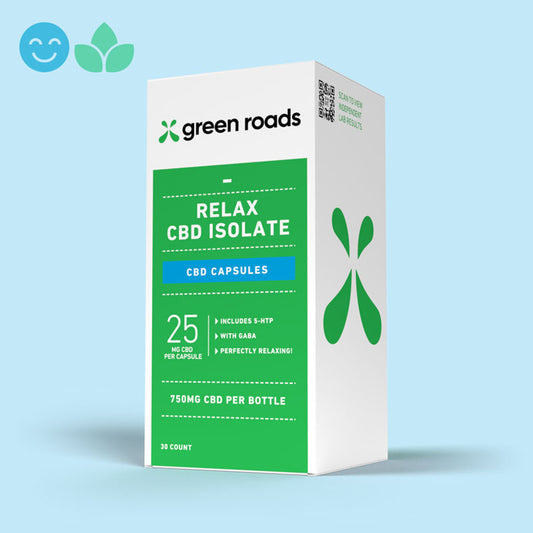 Green Roads Relax CBD Capsules 750mg 30ct Pack of 4 - Wholesale CBD Pills