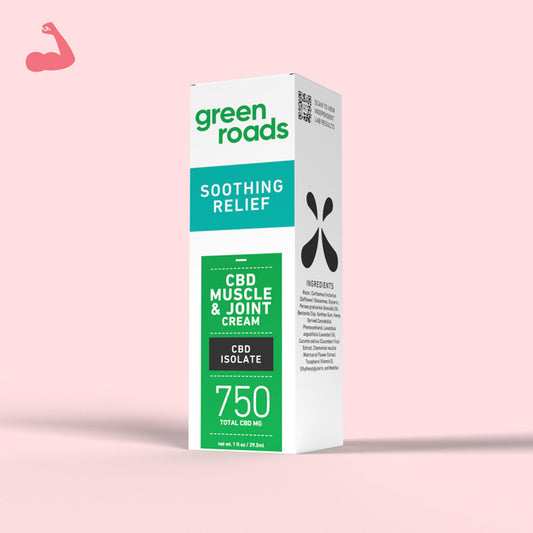 Green Roads Muscle Joint Relief Cream 750mg Pack of 4 - Wholesale CBD Topical