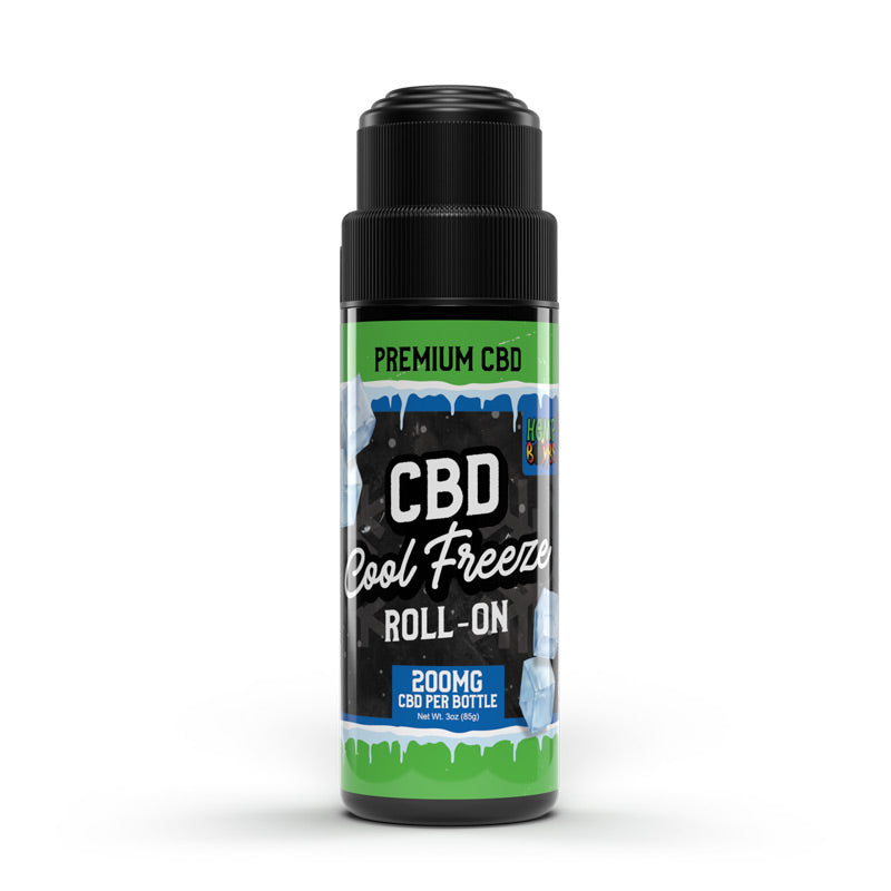 Hemp Bombs CBD Roll-On 200mg 3oz Pack of 6 - Wholesale Muscle Joint Relief