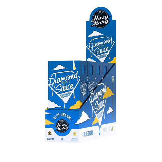Hazy Mary Diamond Sauce Disposable 3G | Hemp-Derived THC Vape | 6 Strains