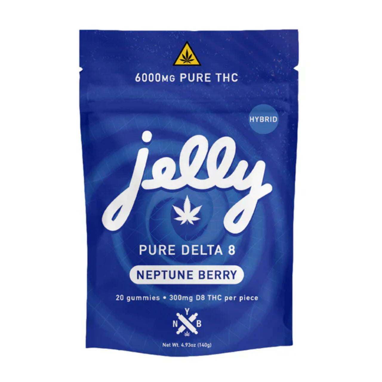 Jelly D8/THC Space Series Gummies 6000MG