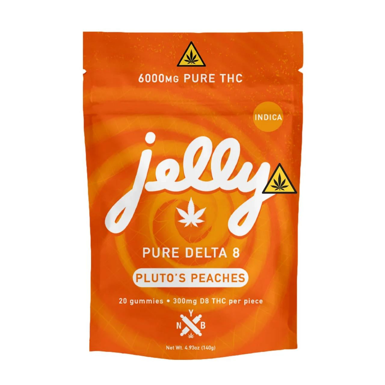Jelly D8/THC Space Series Gummies 6000MG