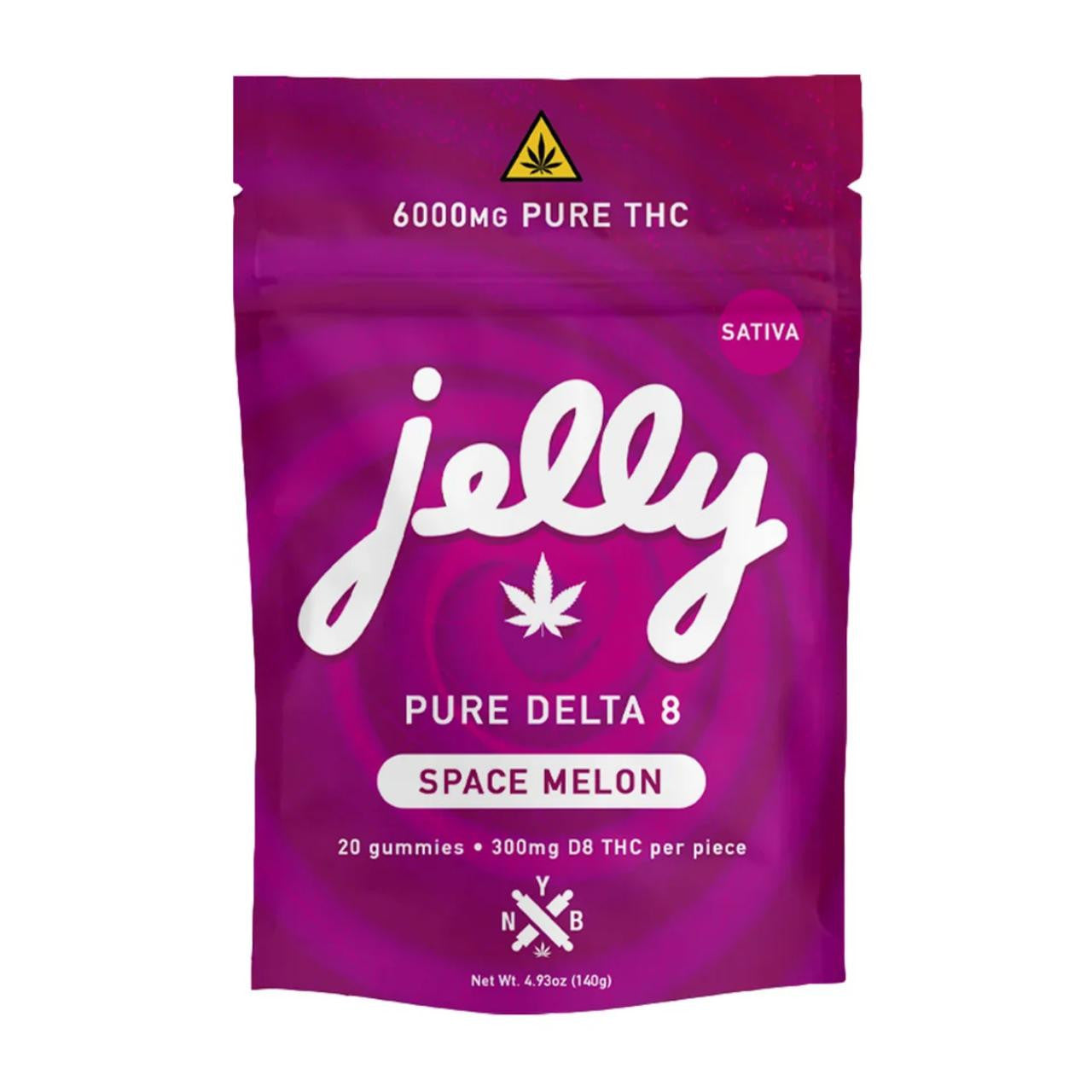 Jelly D8/THC Space Series Gummies 6000MG