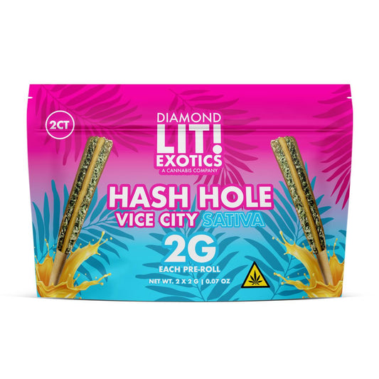 LIT Exotics Diamond Hashole Prerolls 2G 2CT