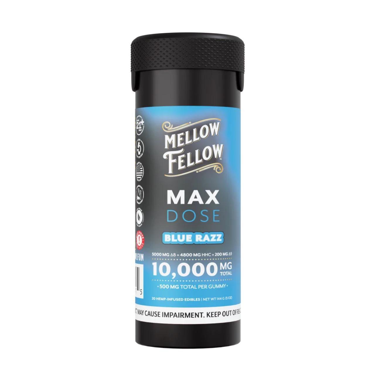 Mellow Fellow Max Dose Gummies 10000MG