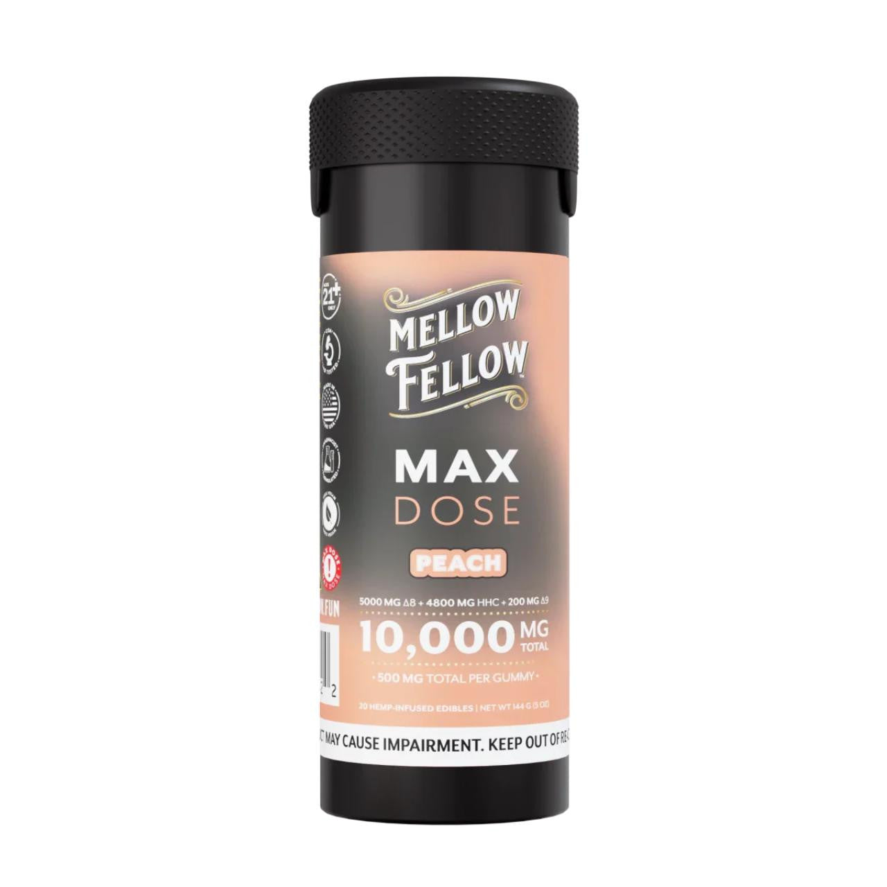 Mellow Fellow Max Dose Gummies 10000MG