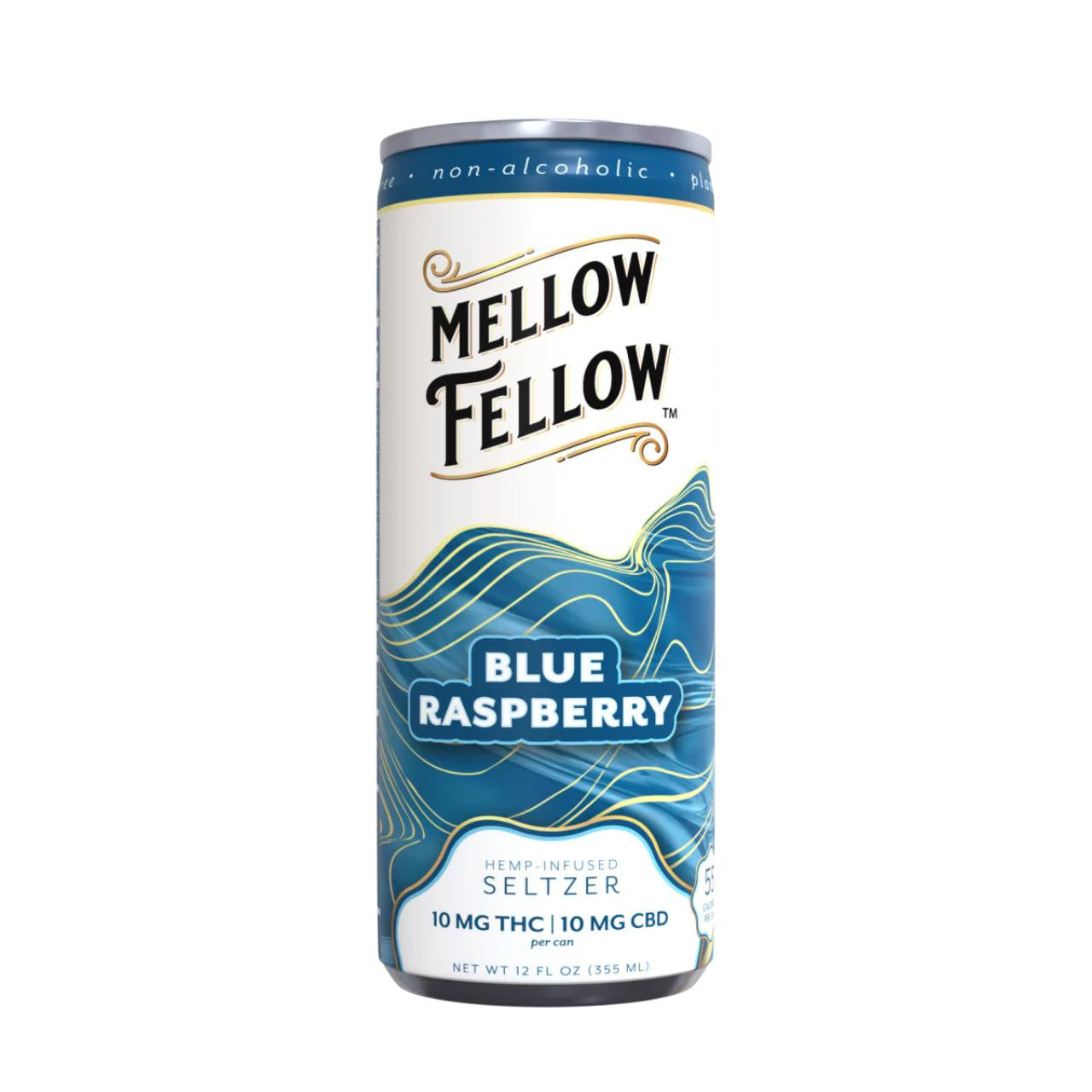 Mellow Fellow Seltzer D9+CBD Beverages 20MG