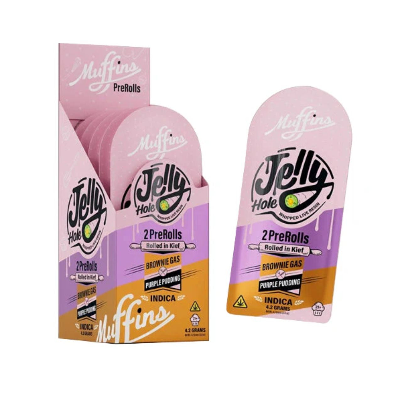 Muffins Jelly Hole THCP Prerolls 2CT