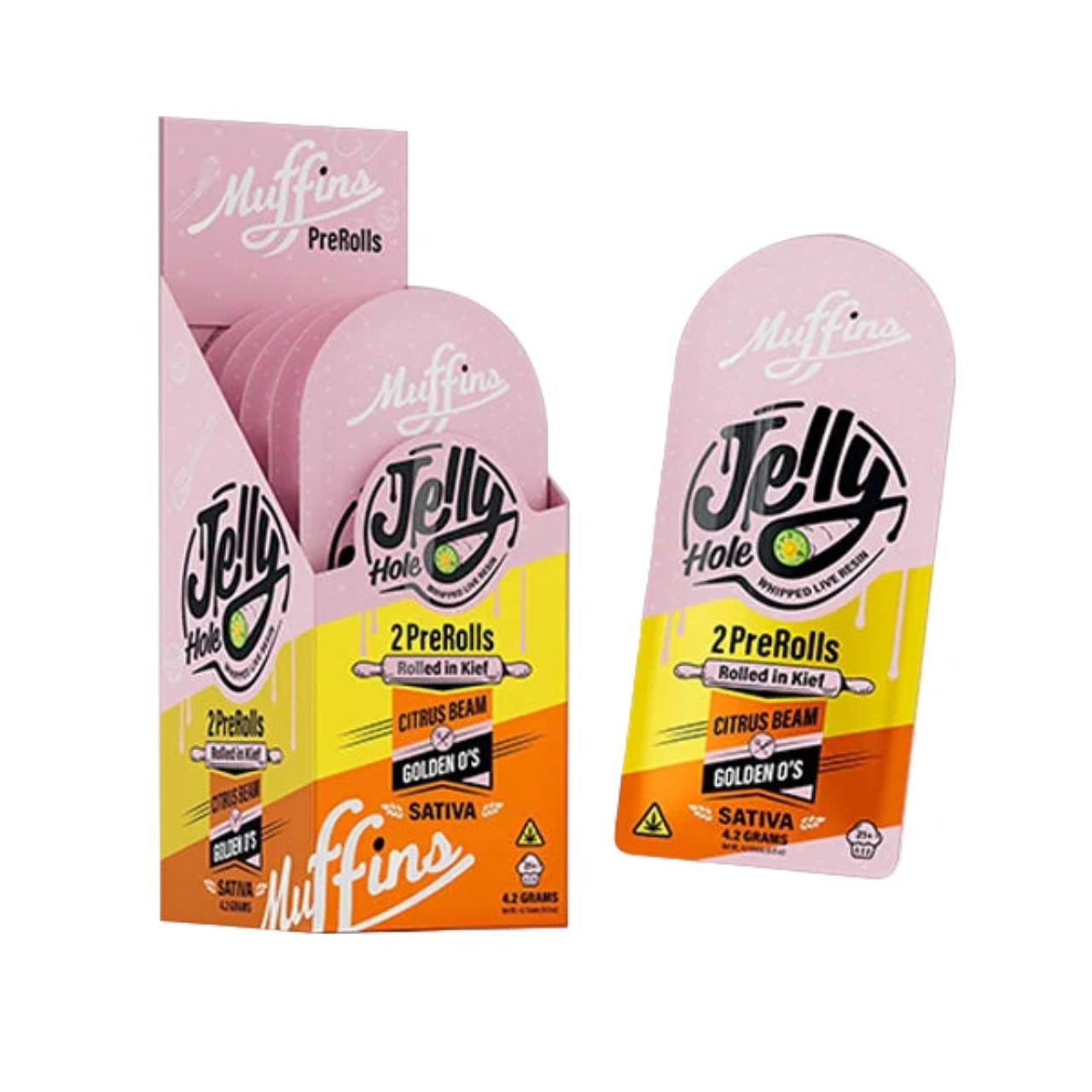 Muffins Jelly Hole THCP Prerolls 2CT