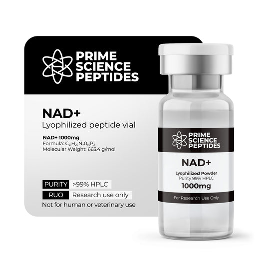 NAD+ 1000mg-500mg | Purity 99% HPLC (10 Pack)