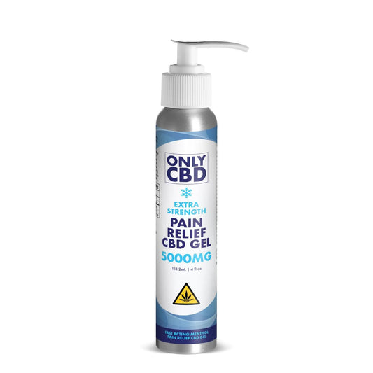 Only CBD Extra Strength Pain Relief Gel 5000mg - Wholesale Muscle Joint Topical