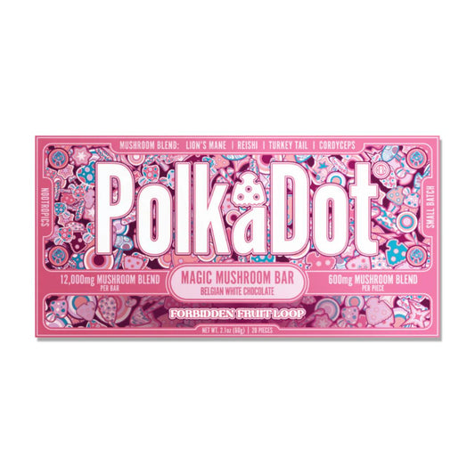 Polk A Dot Mushroom Chocolate Bar - 12000MG