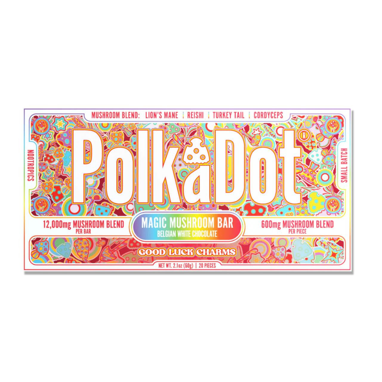 Polk A Dot Mushroom Chocolate Bar - 12000MG