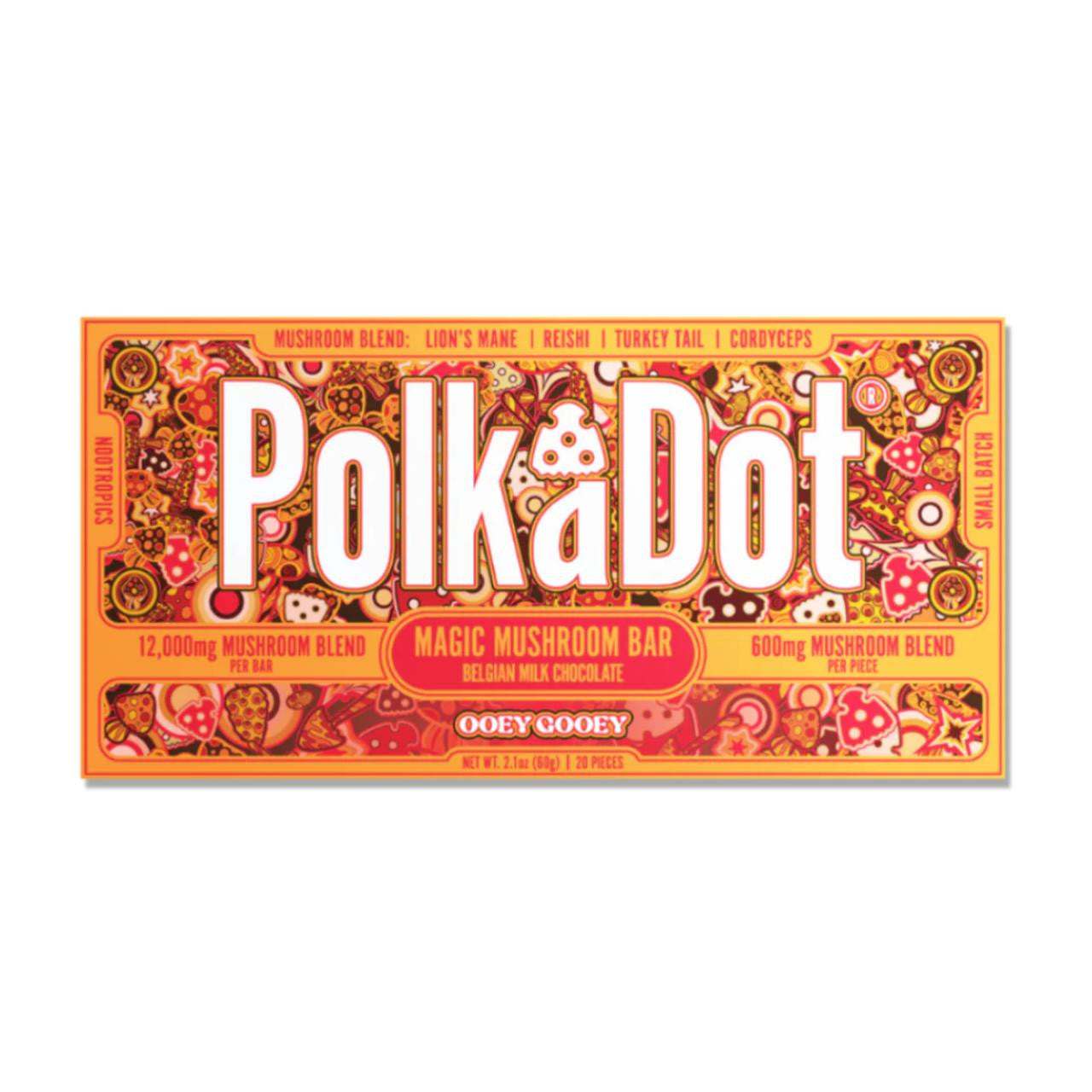 Polk A Dot Mushroom Chocolate Bar - 12000MG