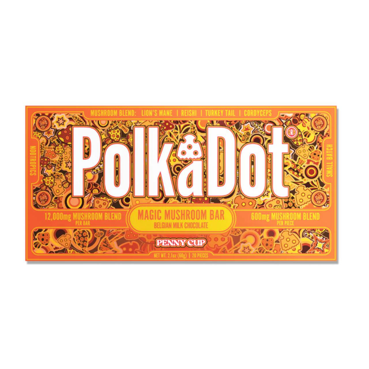 Polk A Dot Mushroom Chocolate Bar - 12000MG