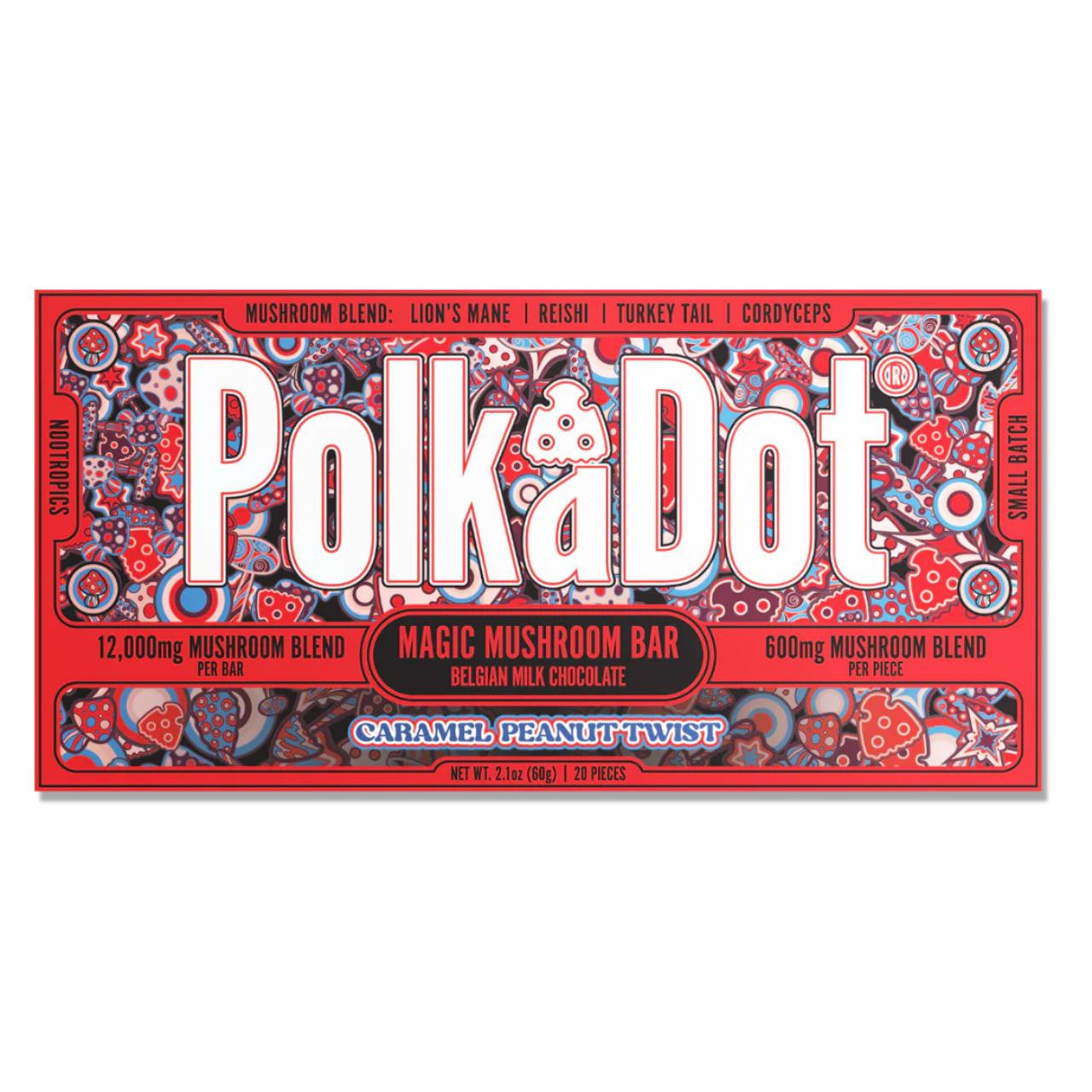 Polk A Dot Mushroom Chocolate Bar - 12000MG