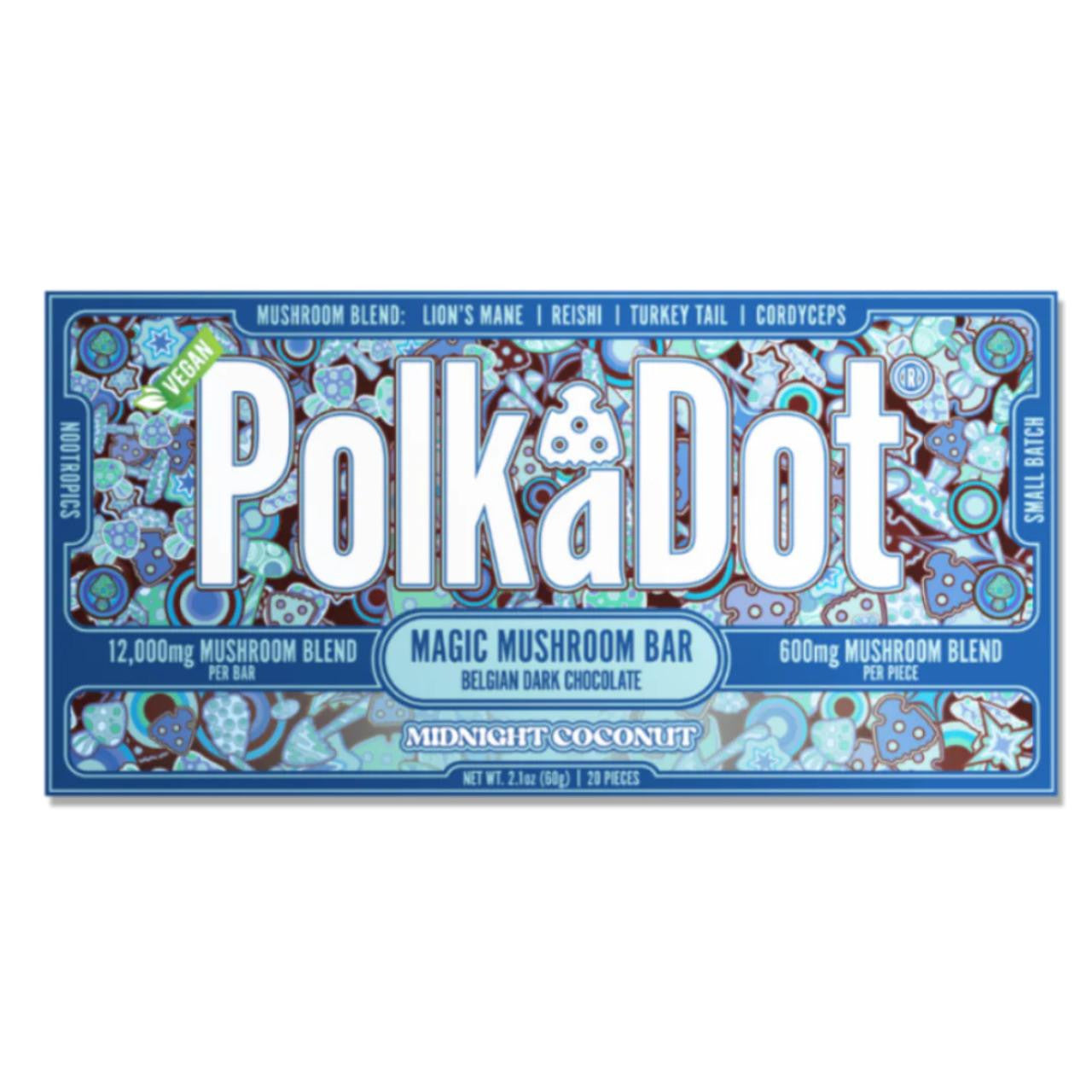 Polk A Dot Mushroom Chocolate Bar - 12000MG