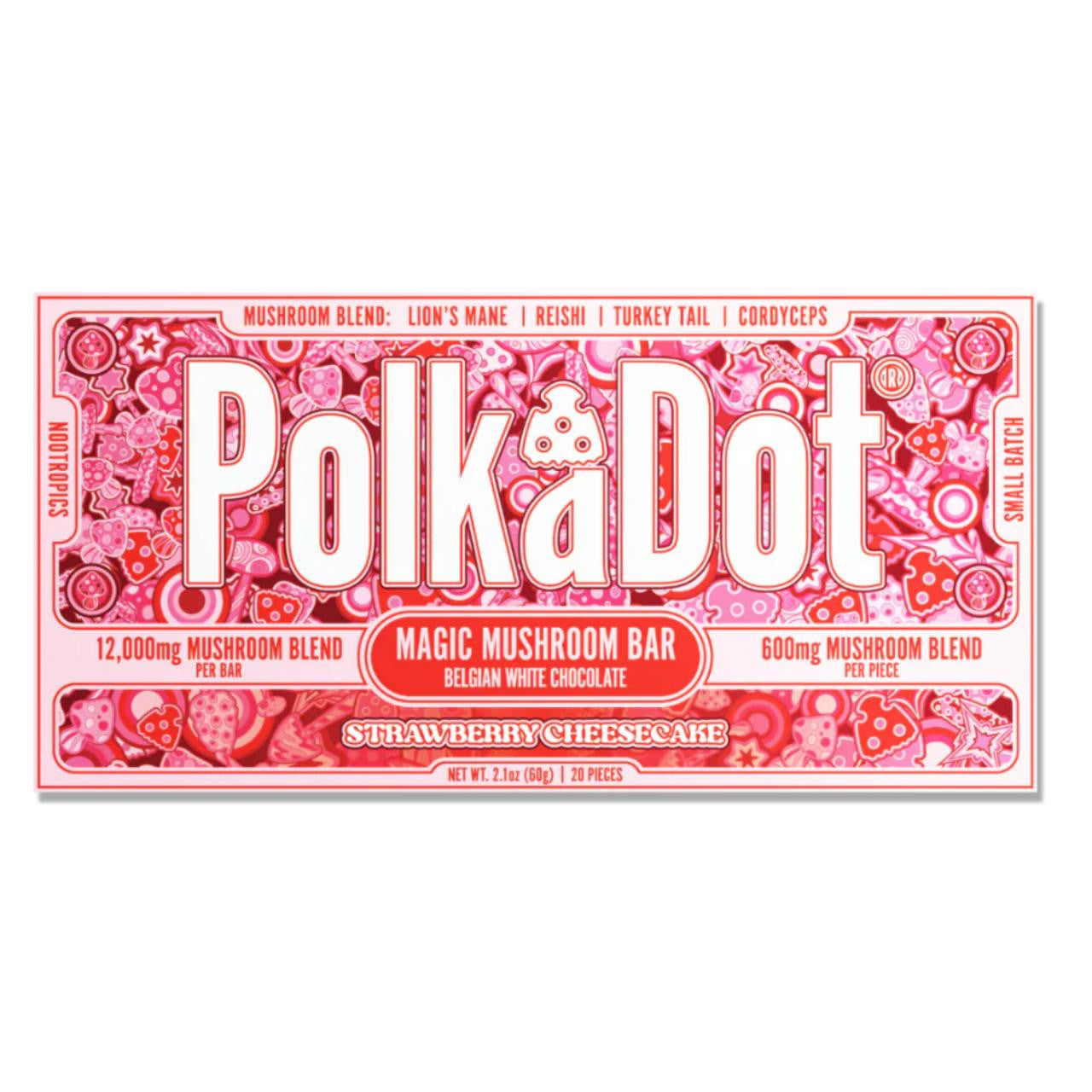 Polk A Dot Mushroom Chocolate Bar - 12000MG